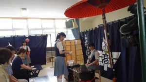 第69回蒼風祭 文化部発表の様子です