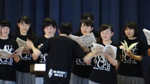 第69回蒼風祭 文化部発表の様子です