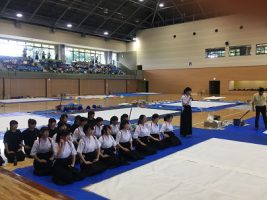 祝 優秀賞　第8回山梨県高等学校書道パフォーマンス大会（書道部）
