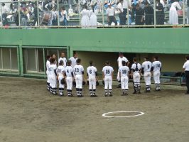第100回全国高等学校野球選手権記念山梨大会 2回戦の応援ありがとうございました