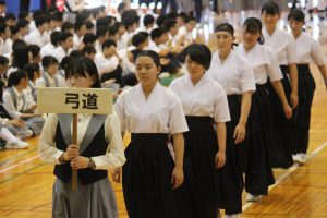 野球・インターハイ・全国大会出場者の壮行会が行われました