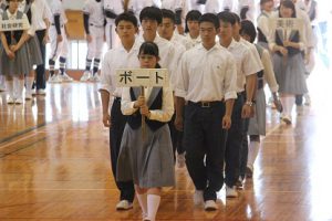 野球・インターハイ・全国大会出場者の壮行会が行われました
