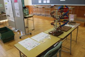 第69回蒼風祭 文化部展示の様子です
