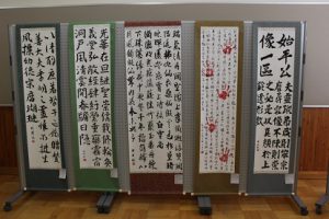 第69回蒼風祭 文化部展示の様子です