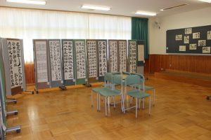 第69回蒼風祭 文化部展示の様子です