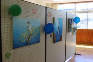 第69回蒼風祭 文化部展示の様子です