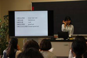 アメリカ合衆国ケネディーハイスクールよりDan先生と7名の生徒が来校しています