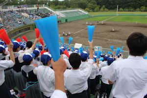 第100回全国高等学校野球選手権記念山梨大会 2回戦の応援ありがとうございました