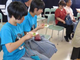 第69回蒼風祭 文化部発表の様子です