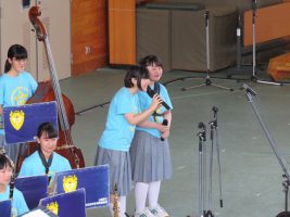 第69回蒼風祭 文化部発表の様子です
