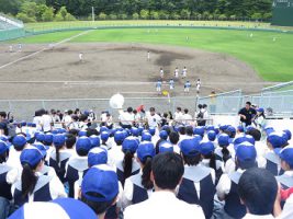 第100回全国高等学校野球選手権記念山梨大会 2回戦の応援ありがとうございました