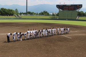第100回全国高等学校野球選手権記念山梨大会 ３回戦の応援ありがとうございました
