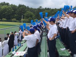 第100回全国高等学校野球選手権記念山梨大会 2回戦の応援ありがとうございました