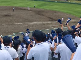 第100回全国高等学校野球選手権記念山梨大会 2回戦の応援ありがとうございました