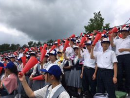 第100回全国高等学校野球選手権記念山梨大会 2回戦の応援ありがとうございました