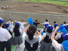 第100回全国高等学校野球選手権記念山梨大会 2回戦の応援ありがとうございました