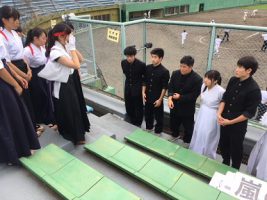第100回全国高等学校野球選手権記念山梨大会 2回戦の応援ありがとうございました