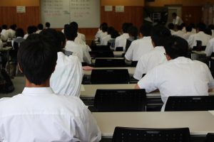 平成30年度夏期登校学習会（2年生）の様子です