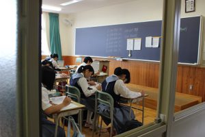平成30年度夏期登校学習会(1年生)の様子です