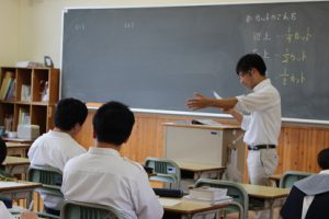 平成30年度夏期課外･自学自習（3年生）の様子です