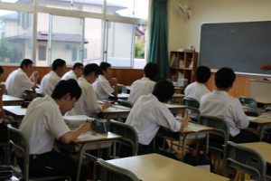 平成30年度夏期課外･自学自習（3年生）の様子です