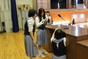 8月23日(木)夏季休業明け 納め式の様子です