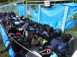 富士登山強歩大会昨年度の様子です