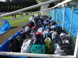 富士登山強歩大会昨年度の様子です