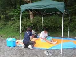 富士登山強歩大会昨年度の様子です