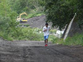 富士登山強歩大会昨年度の様子です