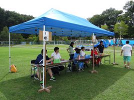富士登山強歩大会昨年度の様子です