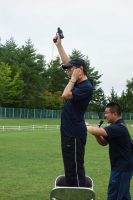 富士登山強歩大会昨年度の様子です