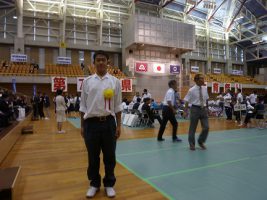 第71回山梨県体育祭り表彰式が行われました