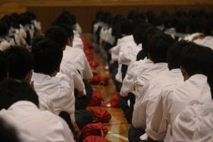 平成31年度生徒会役員立候補者立会演説会が行われました