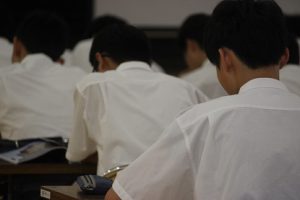 理工系志望者に対する「意欲向上のための講座」が行われました