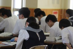 理工系志望者に対する「意欲向上のための講座」が行われました
