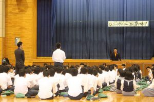 熱く夢を叫べ！できっこないをやらなくちゃ！講演会が行われました