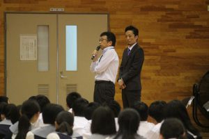 熱く夢を叫べ！できっこないをやらなくちゃ！講演会が行われました