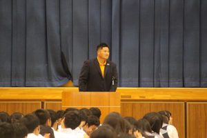 熱く夢を叫べ！できっこないをやらなくちゃ！講演会が行われました