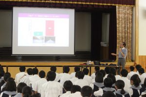 総合的な学習の時間「楽問楽学」講座が行われました