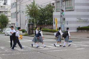 平成30年度通学時マナーアップ運動が行われました