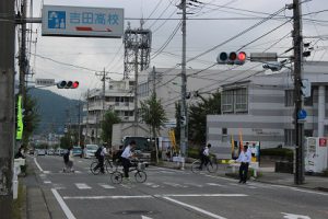 平成30年度通学時マナーアップ運動が行われました