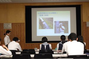 平成30年度第4回 3学年オープンスタディー 県庁職員説明会が行われました