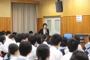 平成30年度第4回 3学年オープンスタディー 面接ガイダンスが行われました