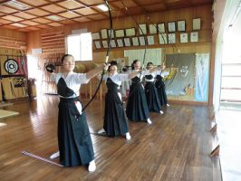 福井国体（少年）優勝報告会の様子です