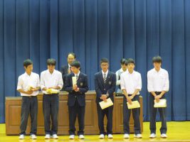 平成30年度第50回富士登山強歩大会表彰式が行われました