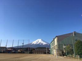 福井国体（少年）優勝報告会の様子です