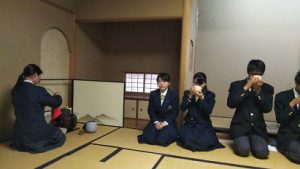 魅せつけろ！”made by ワタシ”山梨県高等学校芸術文化祭茶道部門が行われました
