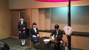魅せつけろ！”made by ワタシ”山梨県高等学校芸術文化祭茶道部門が行われました