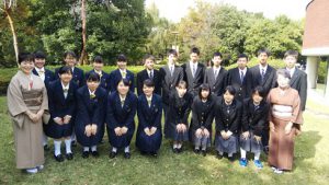 魅せつけろ！”made by ワタシ”山梨県高等学校芸術文化祭茶道部門が行われました
